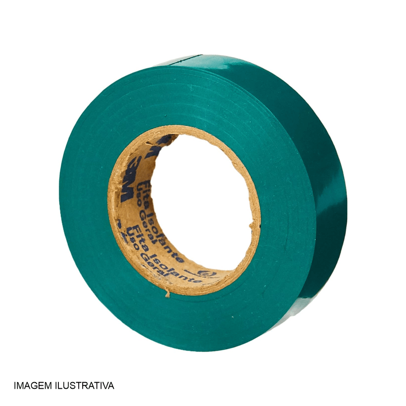 FITA ISOLANTE VERDE   19MM X 20