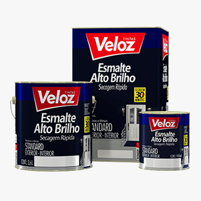 TINTA VELOZ ESM/SINT VERMELHO  750ML