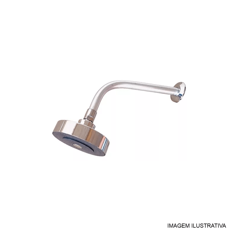 CHUVEIRO SLIM  90MM ARTIC/CROM GLOBAL
