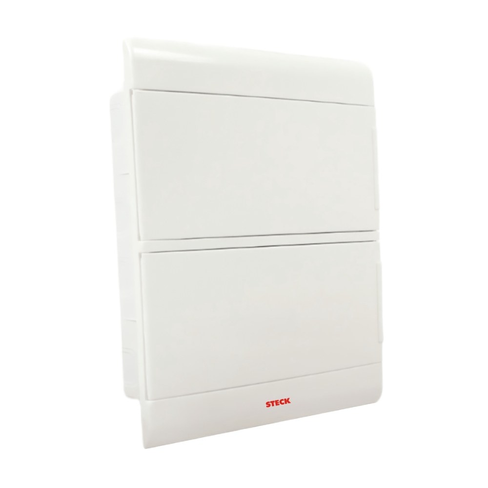 QUADRO PVC DISTR/SOBREPOR COMBI BOX 02 DISJ STECK