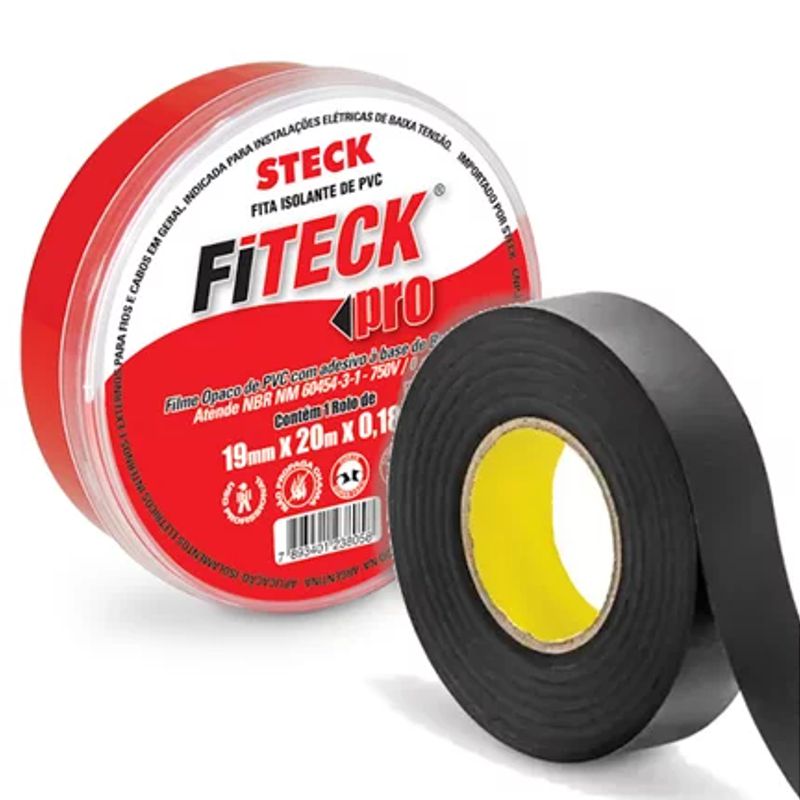 FITA ISOLANTE 19MM X 20M STECK 700V