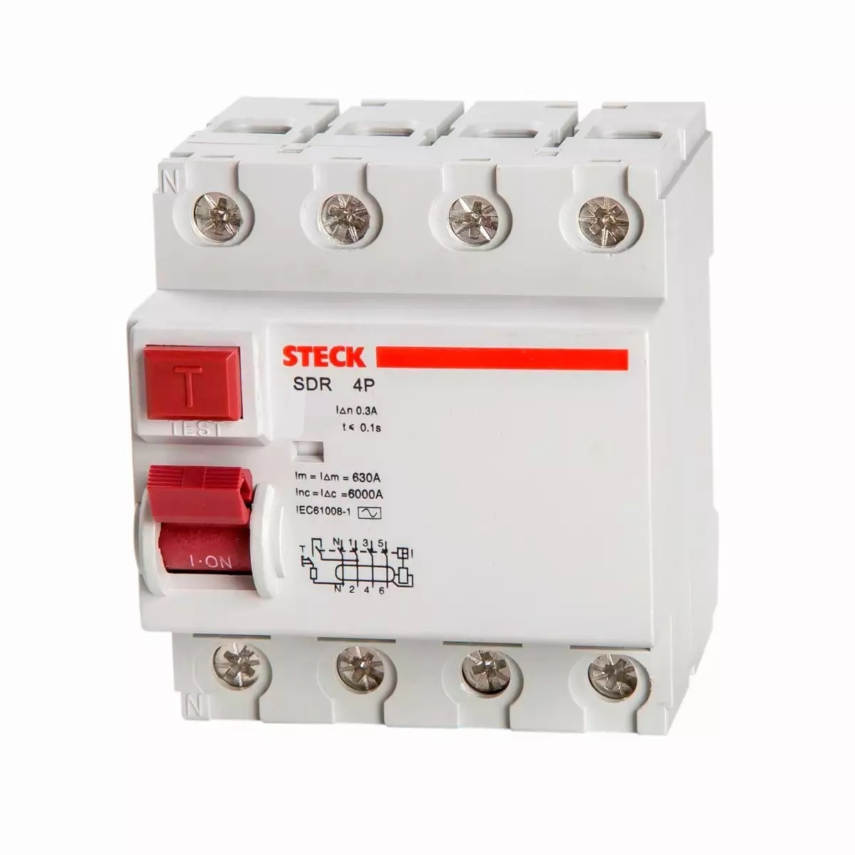 INTER  DR/TDR-4P  63AMP STECK