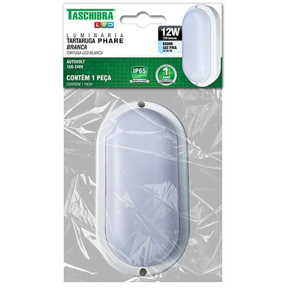 ARANDELA TARTARUGA LED 12W BRC TASCHIBRA