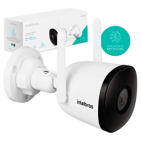 CAMERA VIDEO WIFI FULL HD INTELBRAS EXTERNA
