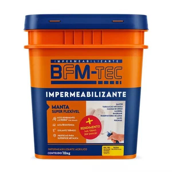 MANTA PREMIUM PRETA  18KG   BFM-TEC