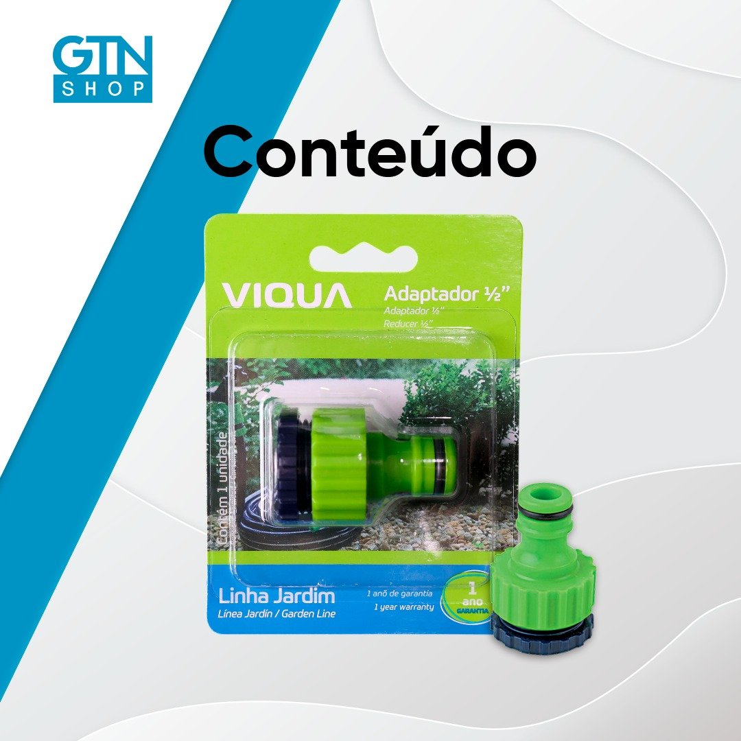 ADAPTADOR C/ROSCA P/MANGUEIRA VIQUA 4020101