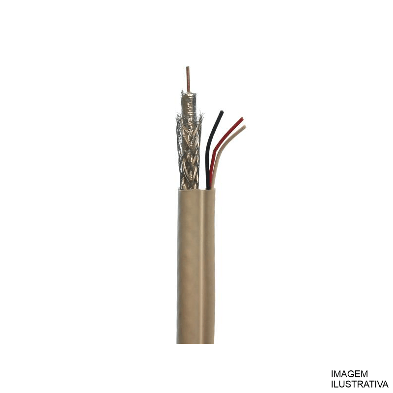CABO COAXIAL 59/67% TRIP P/PARABOLICA