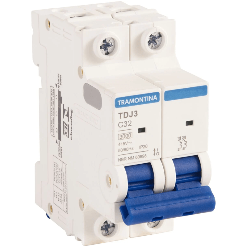 DISJ DIN BIPO  32A TRAMONTINA