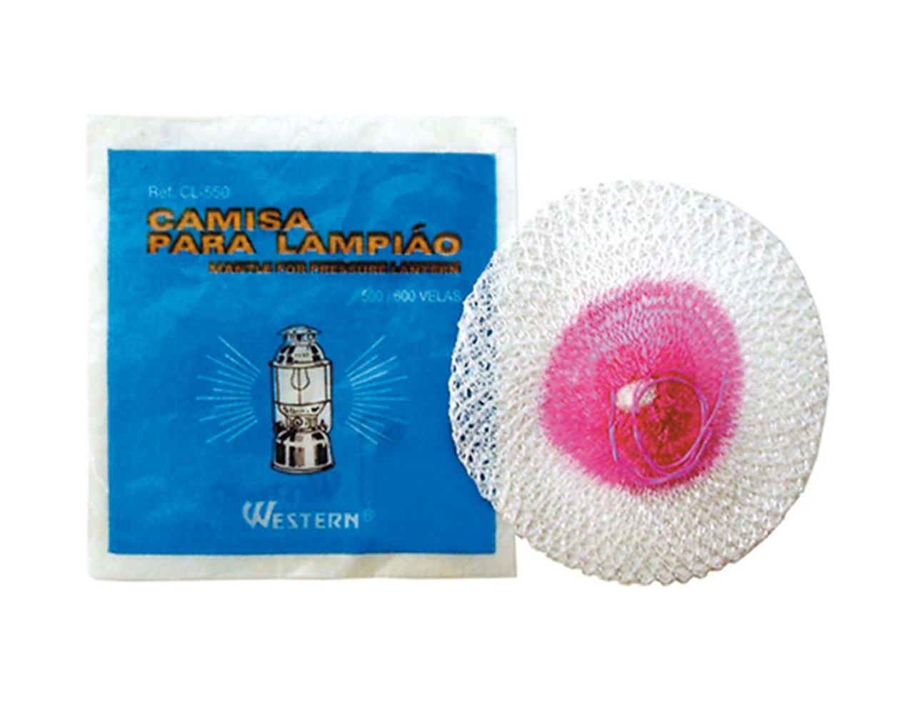 CAMISA P/LAMPIAO A GAZ 300/400V