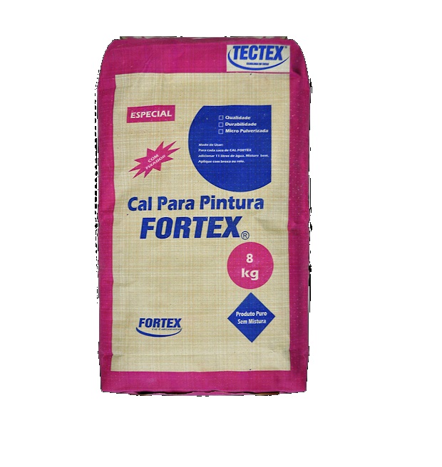 CAL PARA PINTURA FORTEX - 08KG COM FIXADOR