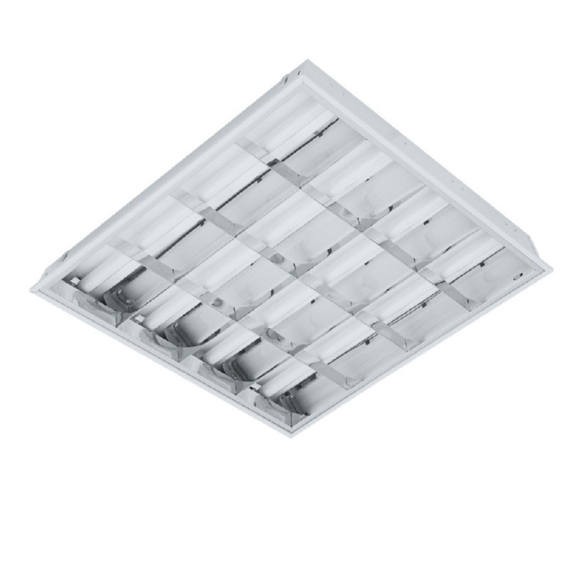 LUMINARIA EMBUT C/ALETA 4X18/20W  BLUMENU