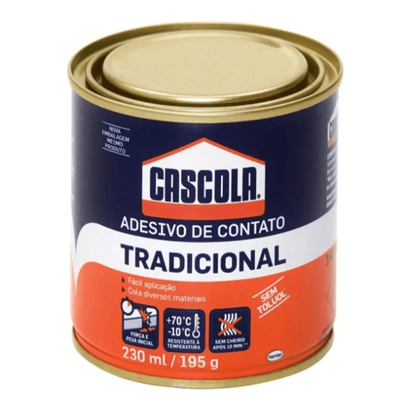 COLA CONTATO CASCOLA   195GR S/TOLUOL