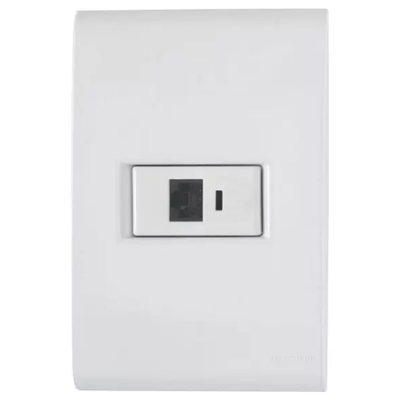 TOMADA LIZ TELEF + RJ45 57170/022