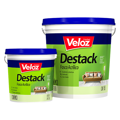 TINTA VELOZ PVA DESTACK AMAR. VANILA 3,600L