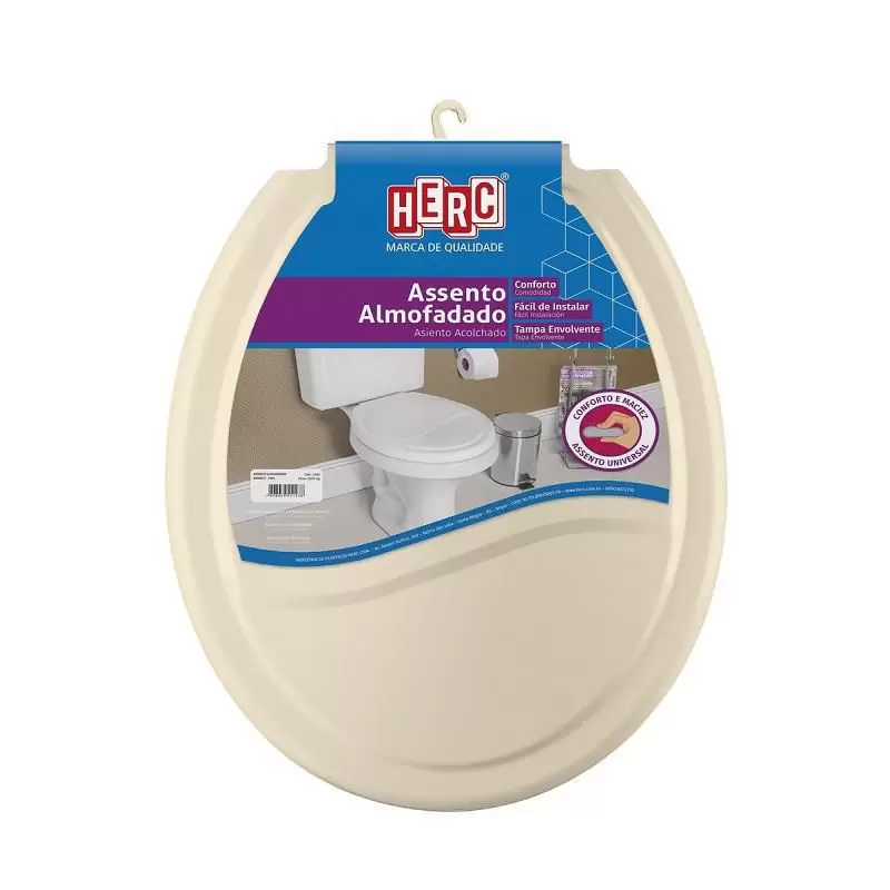 ASSENTO SANIT ALMOF BEGE PRIME HERC 2388
