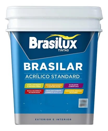 TINTA ACRI BRASILAR VERMELHO  3,600ML