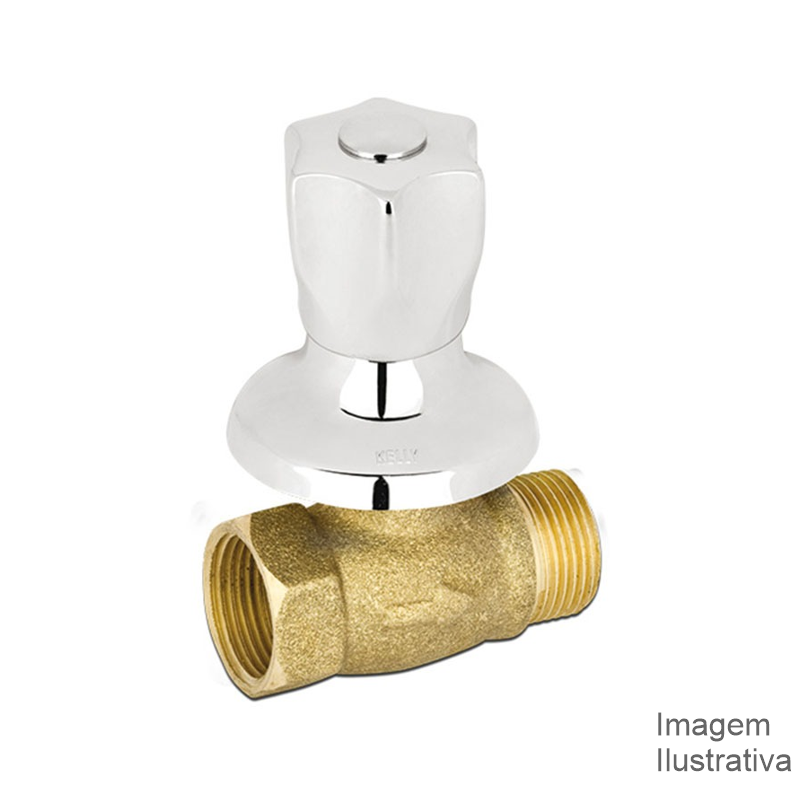 REGISTRO GAVETA C/CANOP. 1.1/2" C-50 KELLY