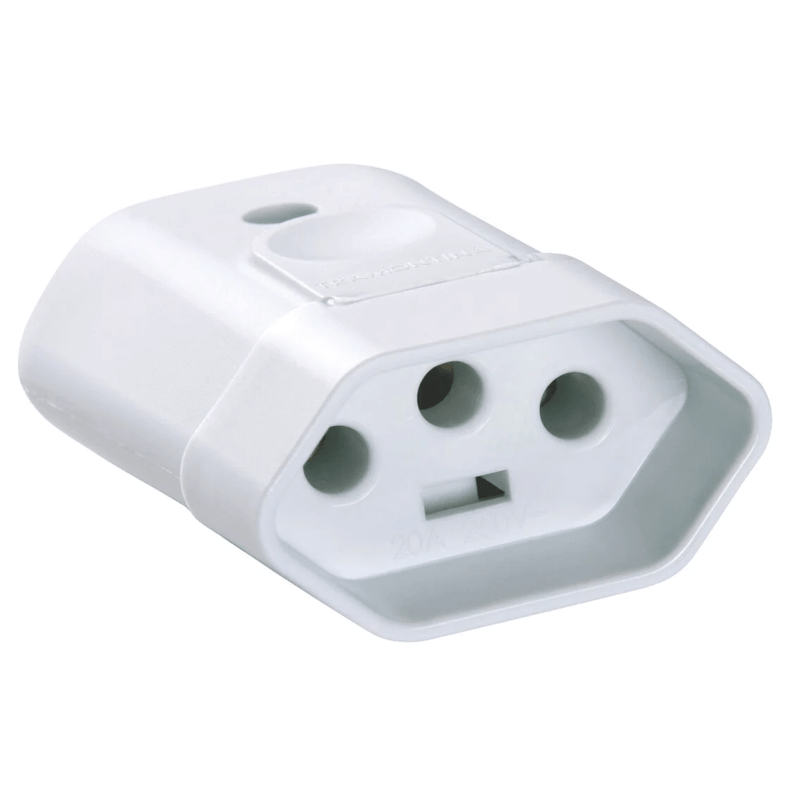 TOMADA FEMEA 2P+T 10A TRAMONTINA 57402/053