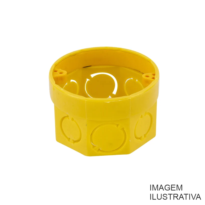 CX LUZ PVC 3X3 OCTOGONAL