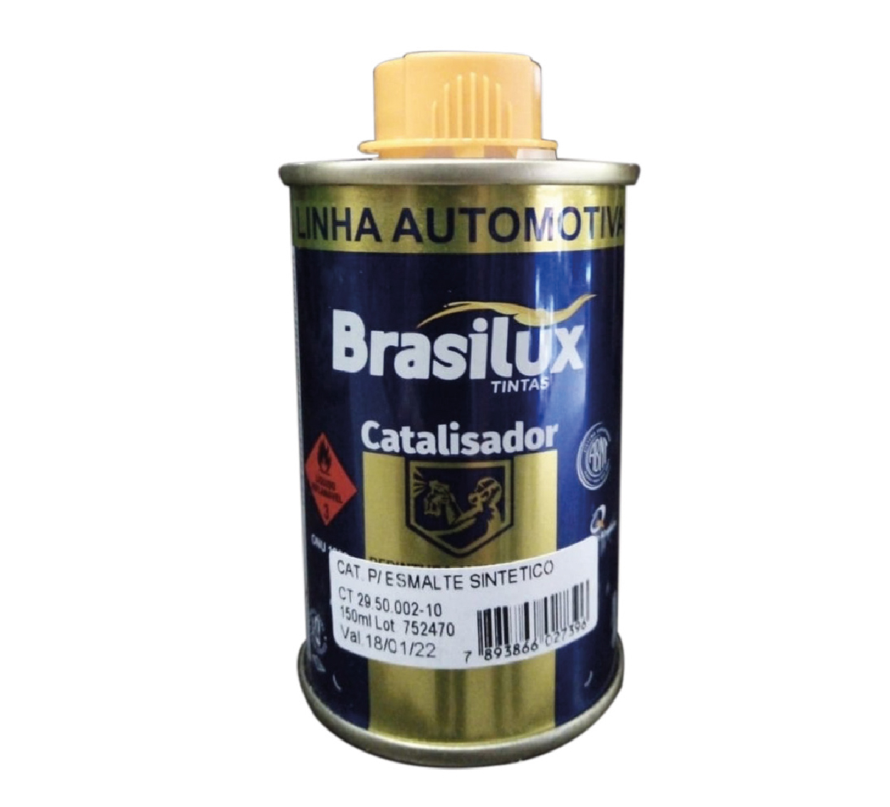 CATALIZADOR P/ESMALTE/SINT. 150ML BRASILUX