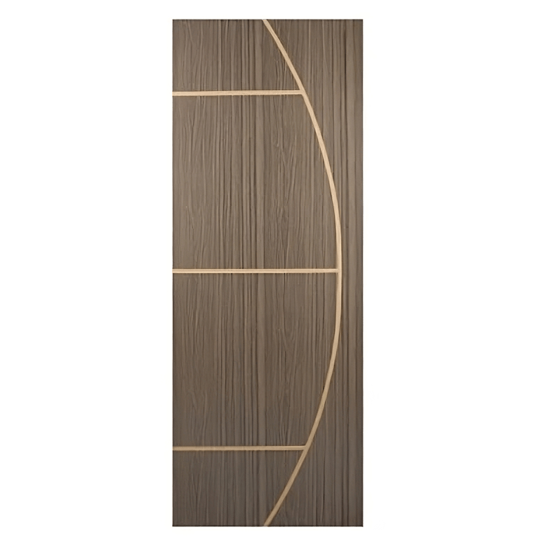 PORTA MELAMINICA GAUCHA 2,10X0,60CM CARVALHO