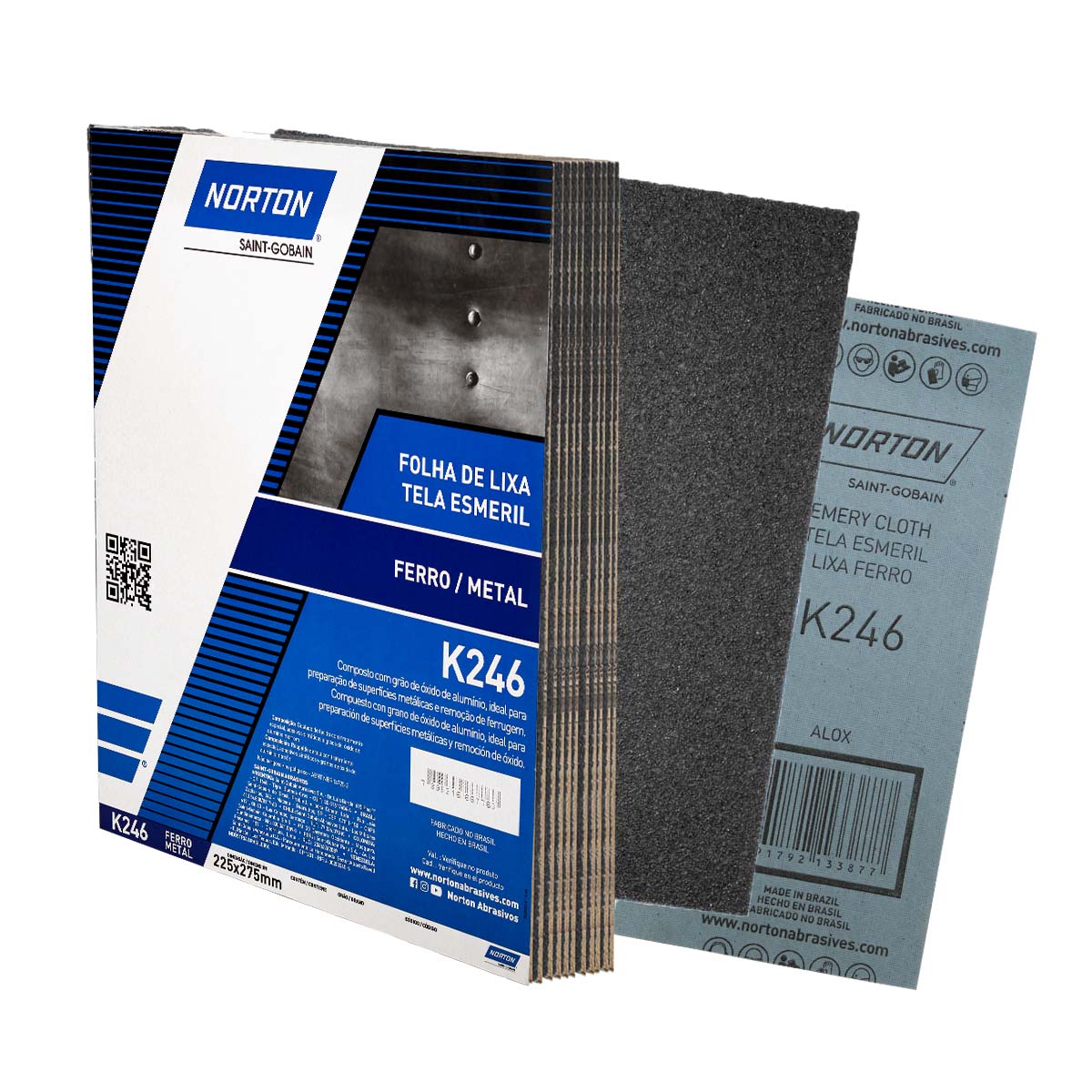 LIXA P/FERRO  Nº 50 225X275