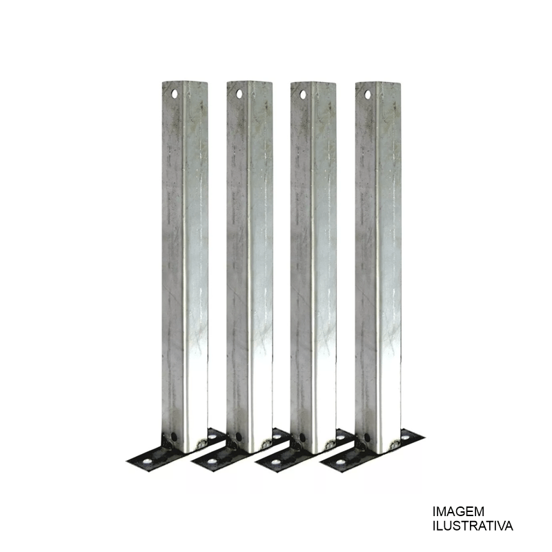 KIT INSTALAÇÃO P/ CONCERTINA 45CM P/ 10MTS