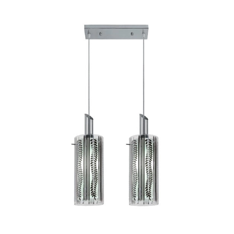 LUSTRE PEND. PREMIUM CILINDRO DES. 2 LAMP. 1937/2