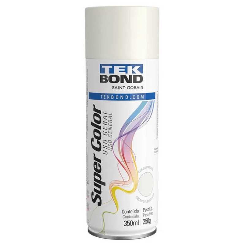 TINTA SPRAY TEKBOND BRANCO 350ML