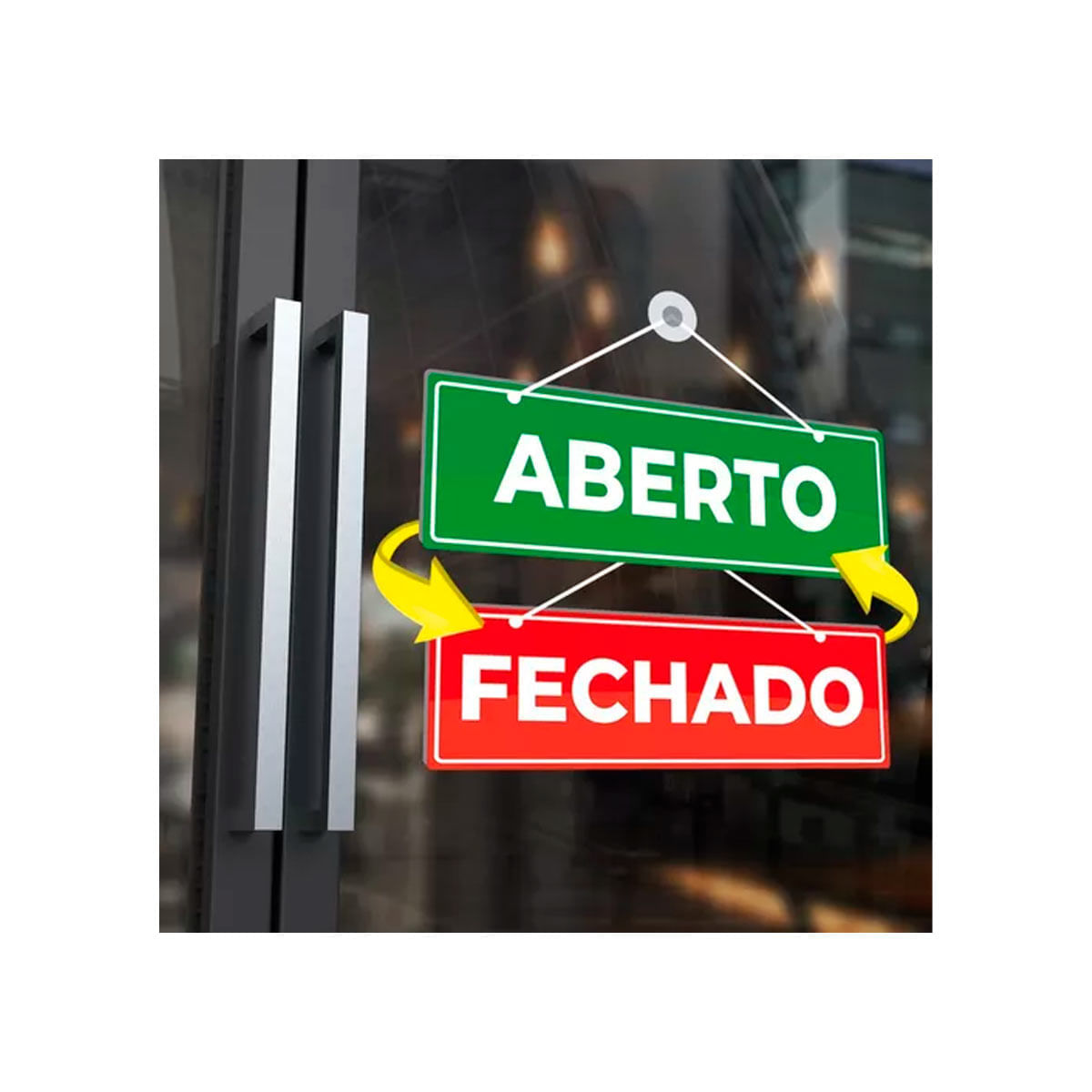 PLACA SINALIZACAO 20X30CM PENSE DIST CAUSAM ACIDEN