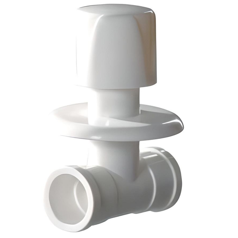 REGISTRO PVC PRES. C/CANO. HERC 20MM BRANCO 338