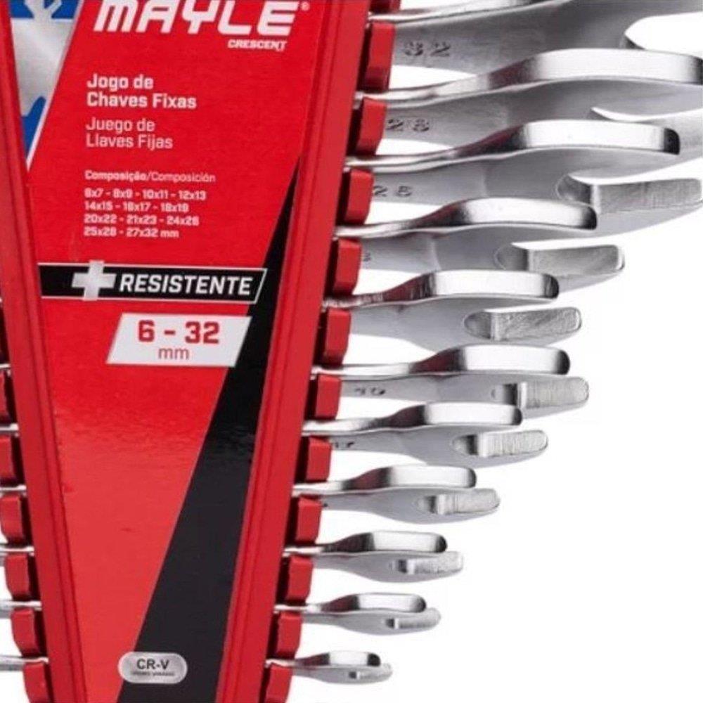 JG CHAVE COMBINADA 6A32MM 15PCS MAYLE