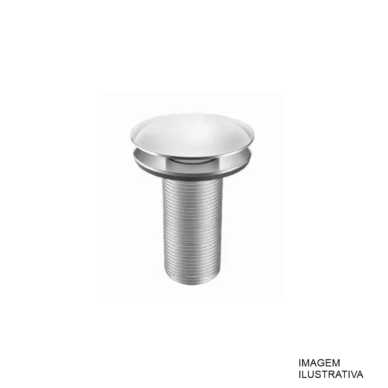 VALVULA METAL CLICK P/LAVAT CROMADA 1.1/4" ICO