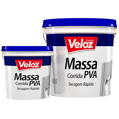 MASSA CORRIDA VELOZ 25KG