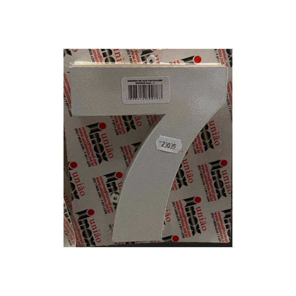 NUMERO RESID ACO INOX 15CM ( 5 )