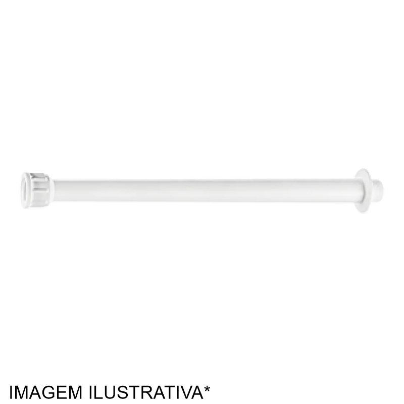 BRACO P/CHUVEIRO ELETRICO PVC BRANCO HERC