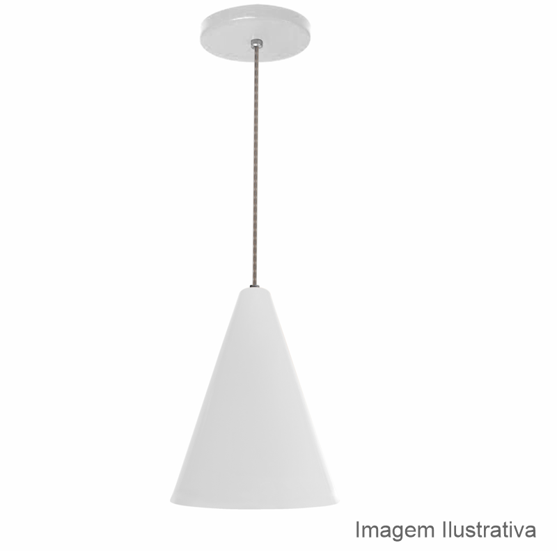 LUSTRE  G-LIGHT ALUMI. CLUB GRADE BRANCA 1XE27