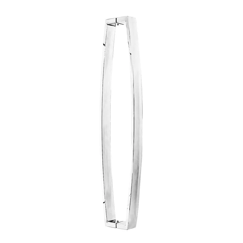 PUXADOR SILVANA RETAN/CURVO 40X10 400MM INOX POL.