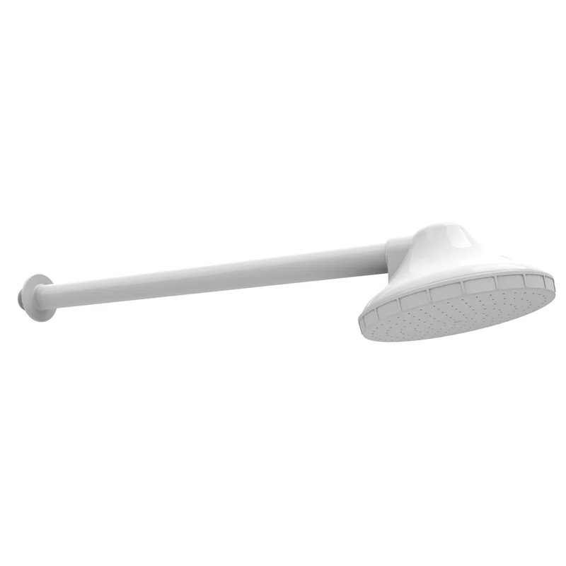 CHUVEIRO BRANCO PVC 90mm GLOBAL PLASTIC