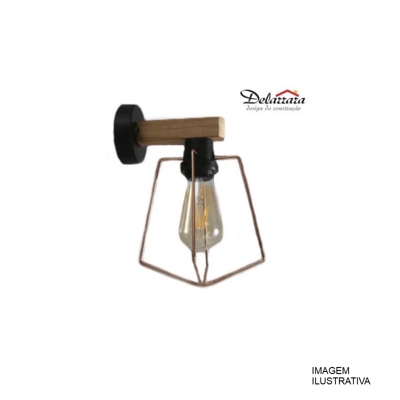 ARANDELA RETRO ARAMADO BRONZE 5234/1