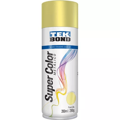 TINTA SPRAY TEKBOND DOURADO METALICO 350ML