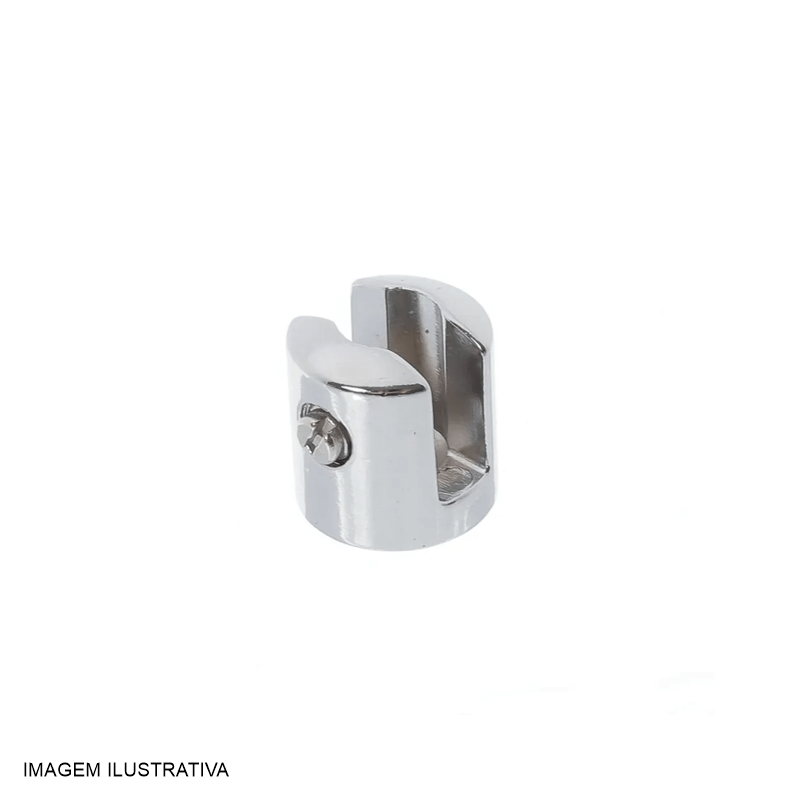 SUPORTE PRATELEIRA VIDRO  8MM