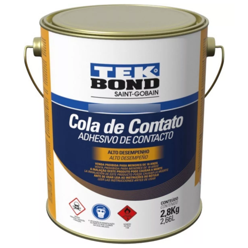 COLA CONTATO TEKBOND  2,800KG S/TOLUOL