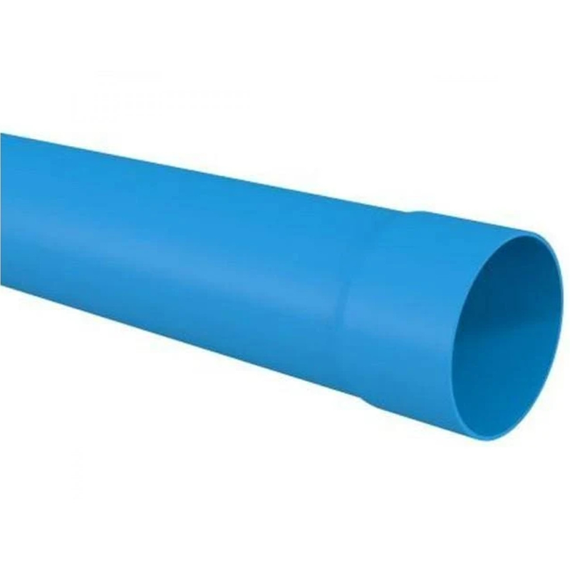 TUBO PVC 100MM C/4,0 MT P/POÇO ARTESIANO AZUL