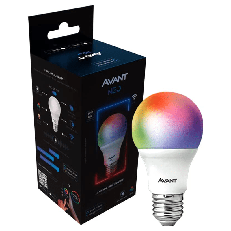 LAMPADA LED NEO INTELIG. BIV 10W 2700/6500K AVANT