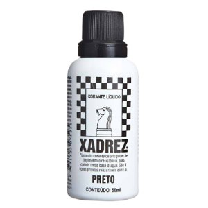 CORANTE XADREZ LIQ PRETO 50ML