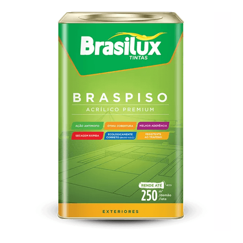 TINTA PISO  BRASIPISO AZUL QD  18L