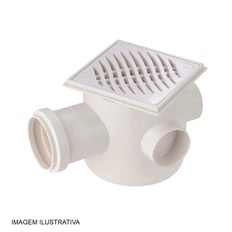 CX SIFON. QUAD BRA 100X100X50MM TIGRE