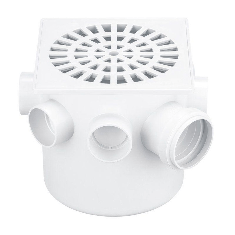 CX SIFON. QUAD BRA 150X150X50MM HERC 255